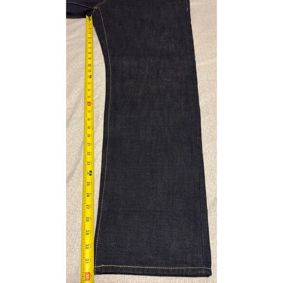The Unbranded Brand Size 40 X 32 UB169 Japanese Selvedge Jeans Skinny NWT - Picture 6 of 7